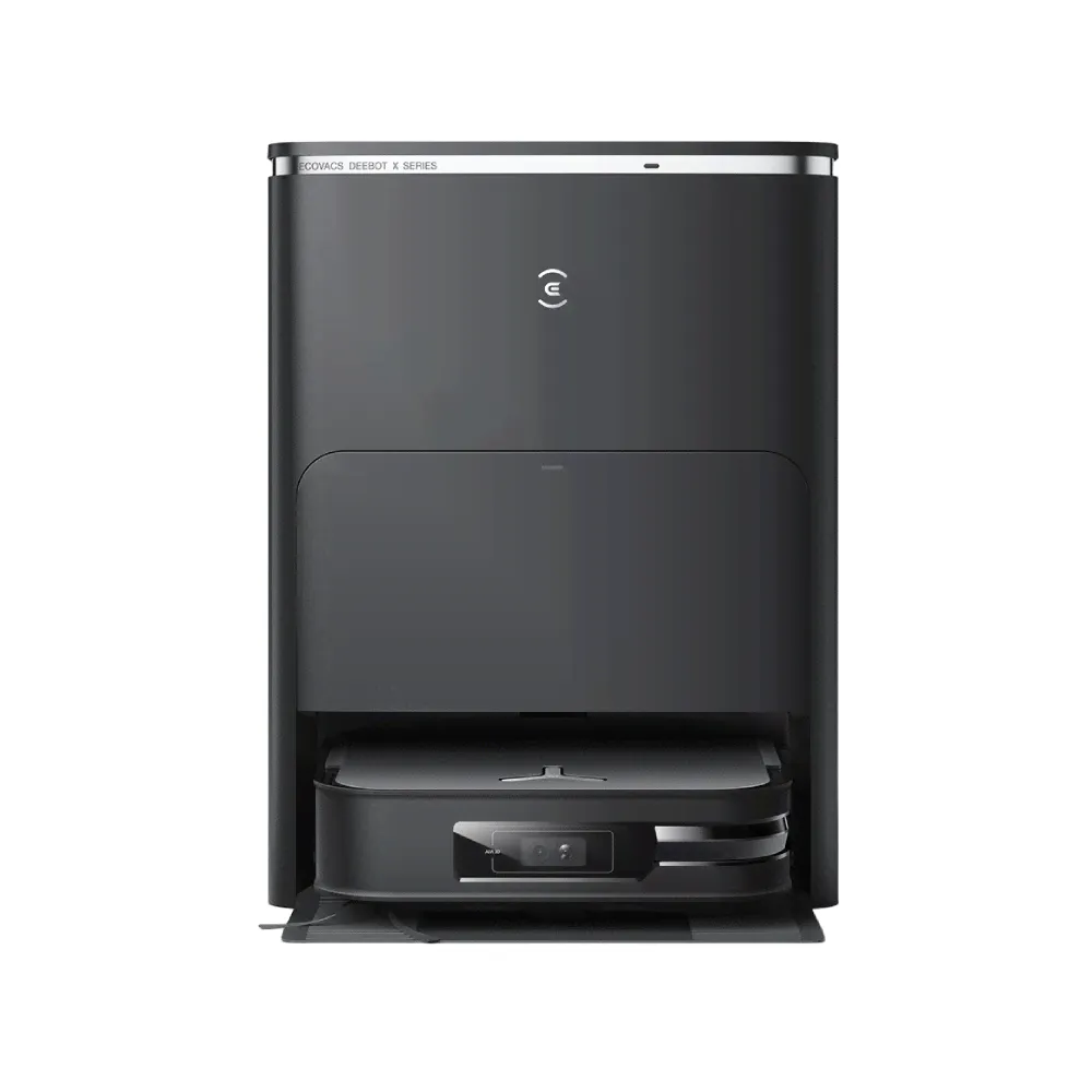 Робот-пылесос Ecovacs DEEBOT X2, Версия с водоотведением, черный/серебристый-1