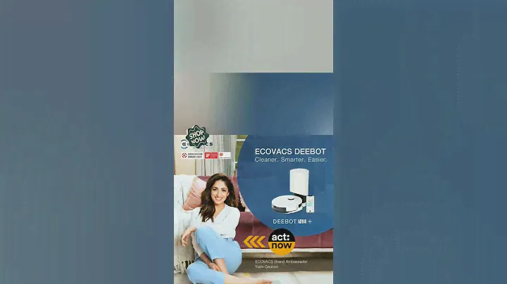 ECOVACS DEEBOT N8 PLUS 2-in-1 Robot Vacuum Cleaner, 2022 