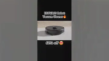 ECOVACS Deebot Y1 Pro 2-In-1 Robot Vacuum Cleaner💣🔥#amazon #deals #ecovacs  #cleaning #shortvideo