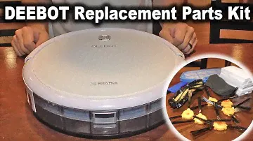 Ecovacs DEEBOT Replacement Parts Kit | How to Change Brushes, Roller and Filters | N79 DN622