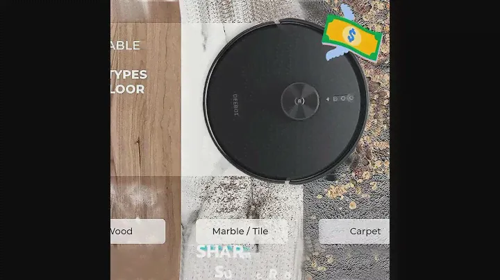 ECOVACS Deebot Y1 Pro 2-In-1 Robot Vacuum Cleaner,2024 New Launch,6500 Pa Powerful Suction,5200 Mah