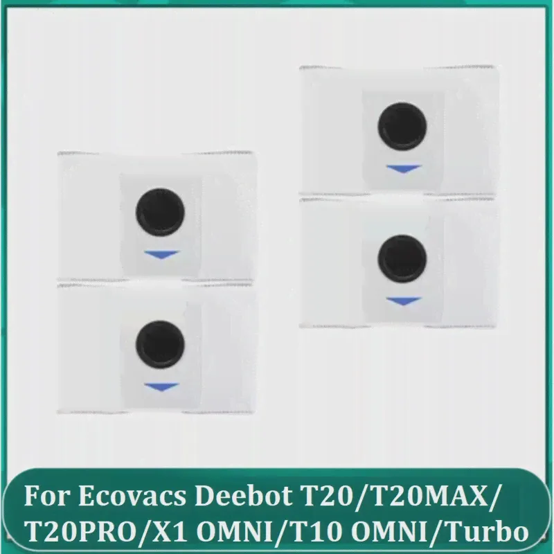 Сумка для пыли для Ecovacs Deebot T20/T20MAX/T20PRO/X1 OMNI/T10 OMNI/TURBO ROBOT COMANER COMNALIER.-0