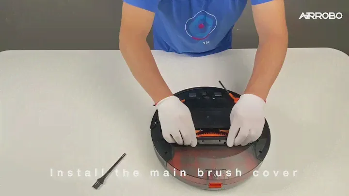 How to replace T9 main brush and side brush