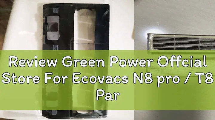 Review Green Power Offcial Store For Ecovacs N8 pro / T8 Parts Accessories of Mop Pad,Side Brush,Ma